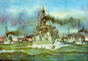 Das Fliegende Geschwader, Spanisch-Amerikanischer Krieg, 1898