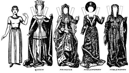 Die Galerie der britischen Kostüme: Die Kleider in der Herrschaft von Richard III., um 1934