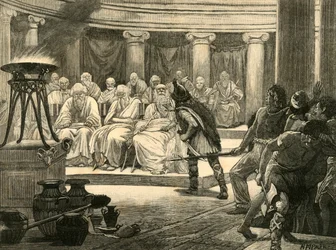 Die Gallier in Rom, 1890