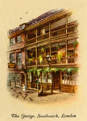 The George, Southwark, London, 1936