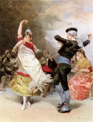 Die Gitanas von Granada, 1889