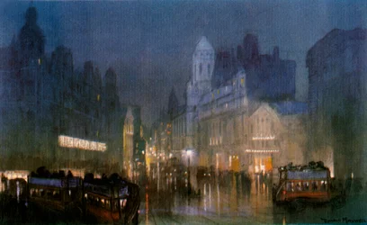 Der Große Kanal der Tottenham Court Road