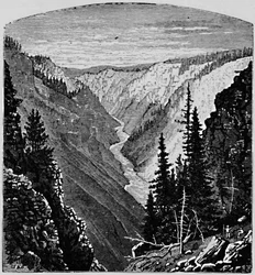 Der Grand Canyon, 1883