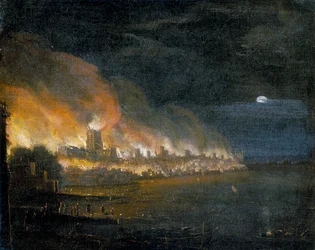 Der Große Brand von London, 1666