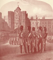 Die Grenadier Guards am St. James