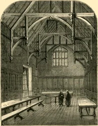 Die Halle von Grays Inn, ca. 1872