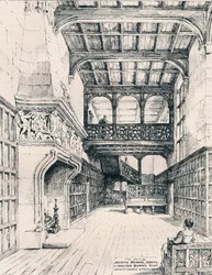 Die Halle von North Mymms, Herts, 1898
