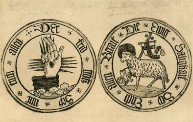 Die Hand Gottes und Agnus Dei