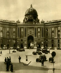 Die Hofburg, Wien, Österreich, ca. 1935