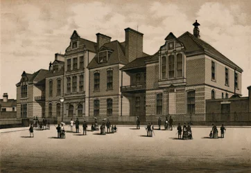 Das Krankenhaus, ca. 1880