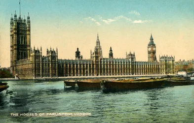 Die Häuser des Parlaments, London, 1925
