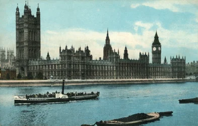 Die Häuser des Parlaments, Westminster, London, c. 1907