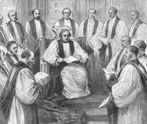 Die Installation von Dr. Benson als Erzbischof von Canterbury, 22. März 1883, 1901