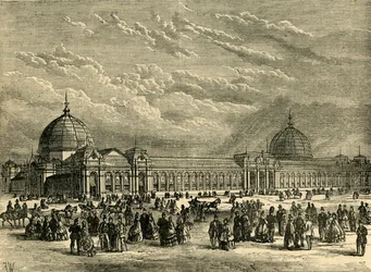 Die Internationale Ausstellung von 1862, um 1876