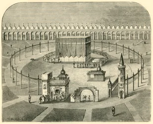 Die Kaaba, Mekka, 1890