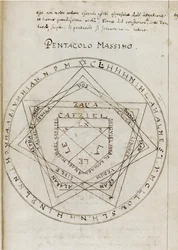 Der Schlüssel Salomons, Clavicula Salomonis, frühes 18. Jahrhundert