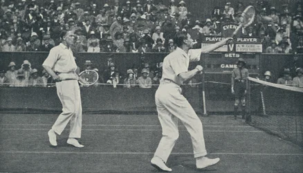 Der König als Tennisspieler, 1926, 1937
