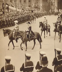 Die persönlichen Adjutanten des Königs, 12. Mai 1937