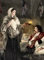 Die Dame mit der Lampe