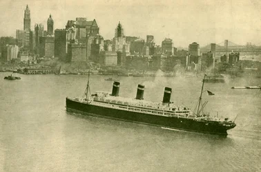 Der Leviathan in New York, ca. 1930