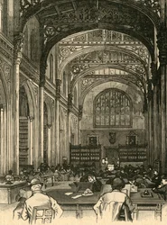 Die Bibliothek, Guildhall, 1897