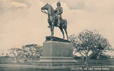 Die Lord Napier Statue, Kalkutta, ca. 1905
