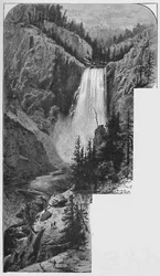 Die unteren Wasserfälle, 1883