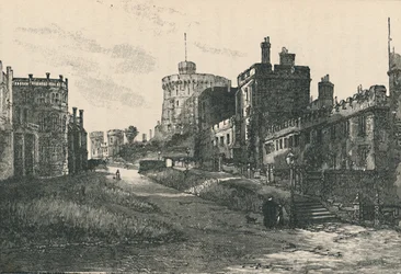 Der Untere Hof, Blick nach oben