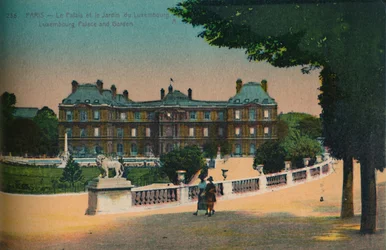 Der Luxemburger Palast und der Jardin du Luxembourg, Paris