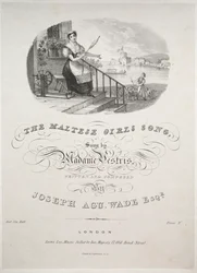 Das Lied der maltesischen Mädchen, 1800er Jahre