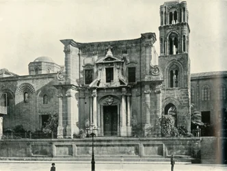 Die Martorana, Santa Maria Dell Ammiraglio, Palermo, 1906