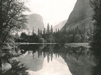 Mirror Lake, Yosemite Valley, USA, 1895