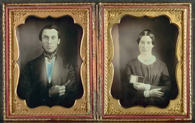 Der Musiklehrer und seine Frau, ca. 1850er