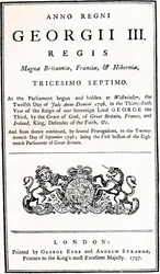 Das Meutereigesetz, 1797, 1934