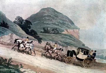 Der neu gewählte Abgeordnete auf dem Weg zum Unterhaus, 1835