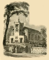 Die alte Kapelle, Highgate, 1830, ca. 1876