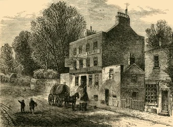 Das alte Crown Inn, Highgate