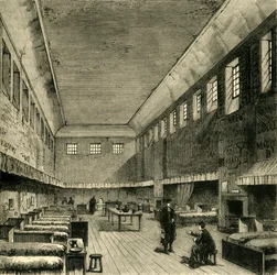 Das alte Schlafsaal im Jahr 1840, 1881