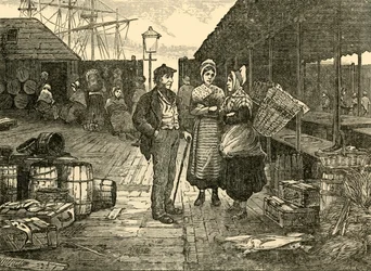 Der alte Fischmarkt, 1898