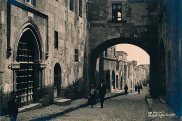 Die Altstadt von Rhodos, Griechenland, 1936