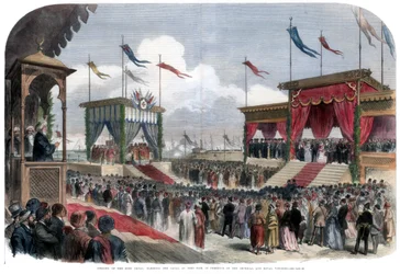 Die Eröffnung des Suezkanals, Port Said, Ägypten, 17. November 1869