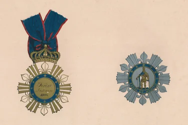 Der Orden von St. Ferdinand und des Verdienstes, ca. 19. Jahrhundert