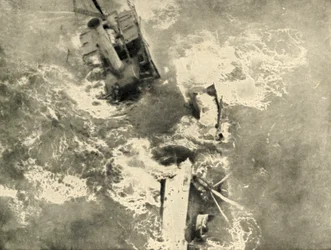 Die Arbeit der Piraten: Dampfer zerbricht, 1919