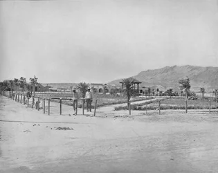 Der Platz, El Paso, Texas, um 1897