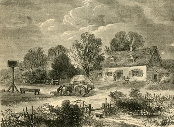 Der Pflug in Kensal Green, 1830, ca. 1876