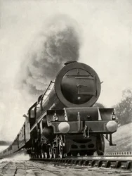 Die Princess Royal, eine 4-6-2 Typ Schnellzuglokomotive im L.M.S. System, 1935
