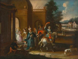 Der verlorene Sohn verlässt das Haus