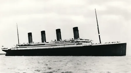 Die RMS Titanic verlässt Southampton, 10. April 1912