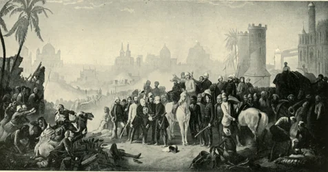 Die Entlastung von Lucknow...November 1857