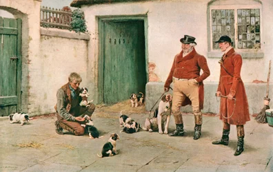 Die aufstrebende Generation, 1891, ca. 1902